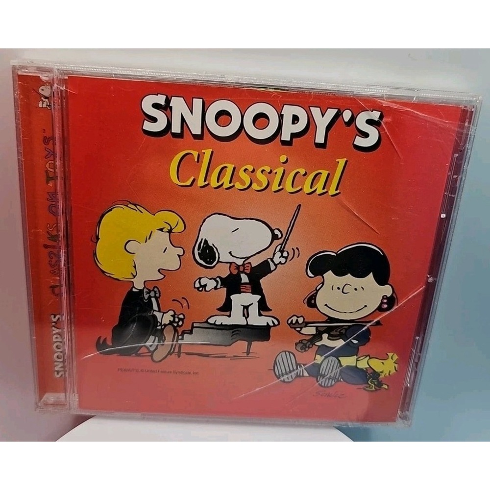 Snoopy's Classical: Classiks On Toys (CD) New Sealed PE 65602 Peanuts
